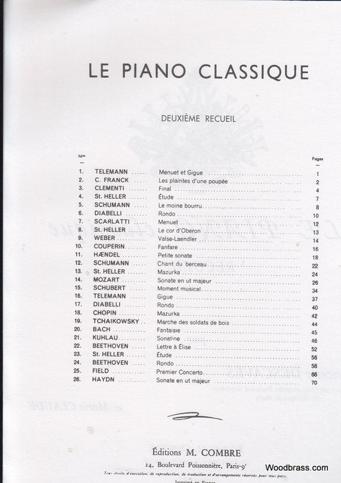 Descaves - Le Piano Classique Vol.2 - Piano