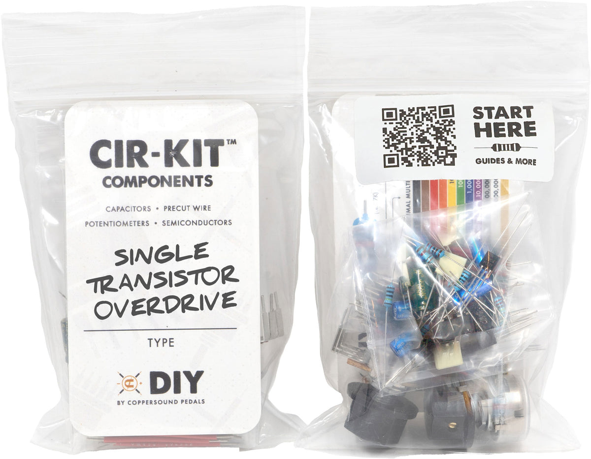Cir-Kit sacchetto di componenti Overdrive a singolo transistor