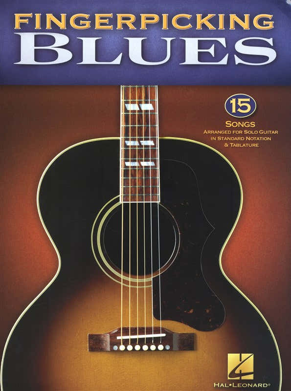 Blues per fingerpicking 15 brani arrangiati per chitarra solista - Tablatura per chitarra