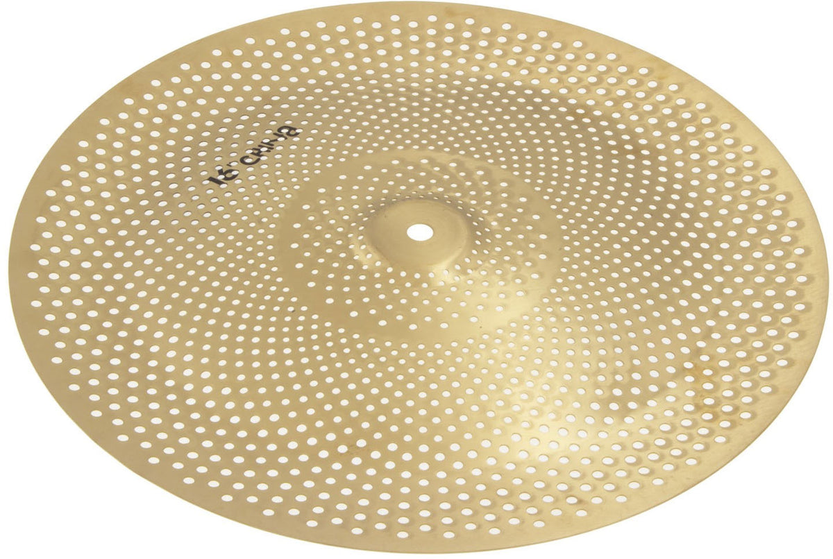 Mute 16" China - Silent Cymbal - Brass Finish