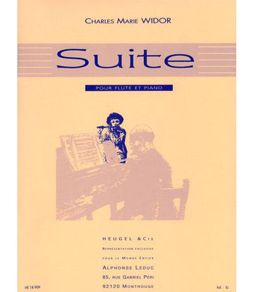 Widor CHARLES-marie - Suite per Flauto e Pianoforte
