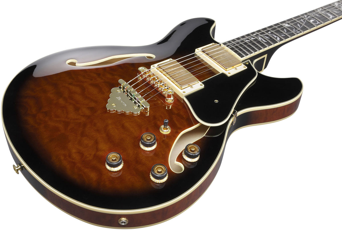 AS93QMSP-DBS Sunburst Marrone Scuro Artcore Expressionist