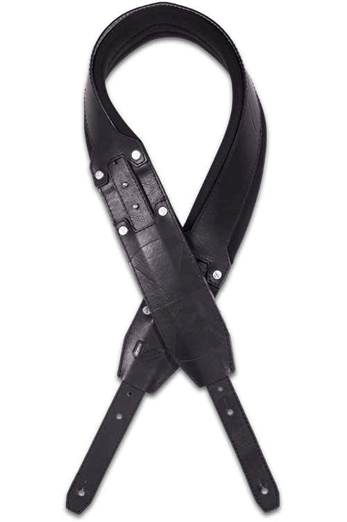 Recoil David Ellefson Signature - Cinghia 4 cm in neoprene e pelle vegana - Nero