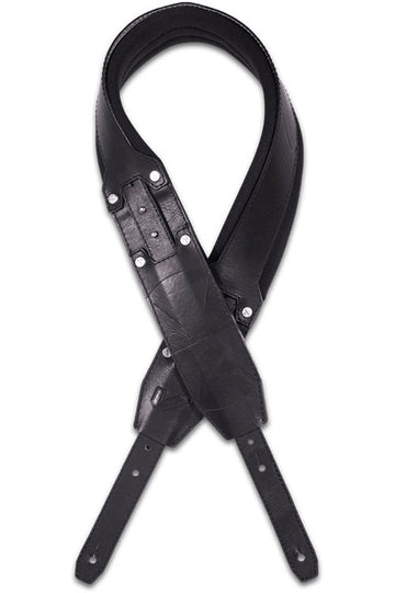 Recoil David Ellefson Signature - Cinghia 4 cm in neoprene e pelle vegana - Nero