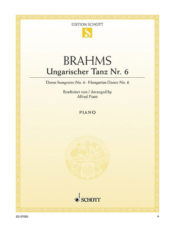 Brahms - Hungarian Dance No. 6 - Violoncelle et Piano