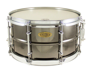 BK-7013SH - BLACK DAWG 13" X 7" SNARE DRUM - BRASS SHELL