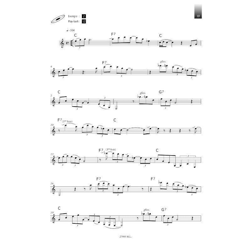 Pellegrino Michel - Methode De Clarinette Du Swing Au BE-bop + CD