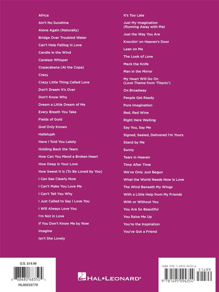 Pop Standards - Super Easy Songbook
