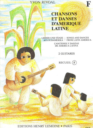 Rivoal - Canzoni e danze dell'America Latina Vol.f - 2 Chitarre