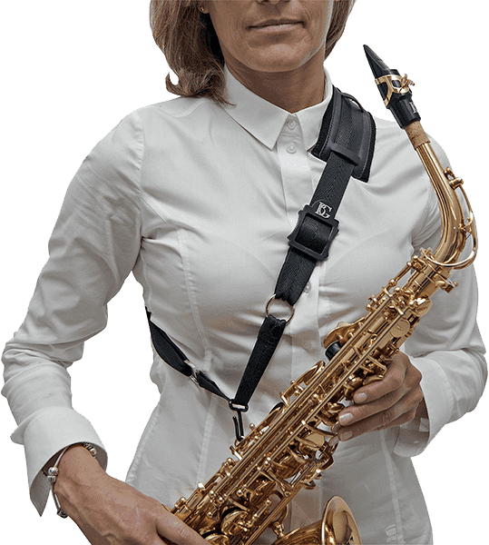 S02M - COLLARE BANDOLERA SASSOFONO L (METAL HOOK)