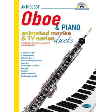 Animated Movies and TV Duets for Oboe And Piano