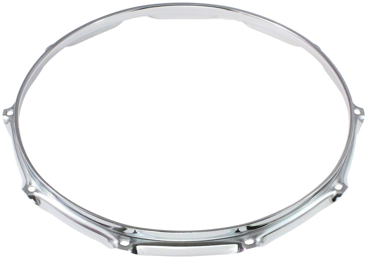 HB25-14-10 - Cerchio 14" 10 Tiranti Ottone Cromato Super Tripla Flangia 2.5mm