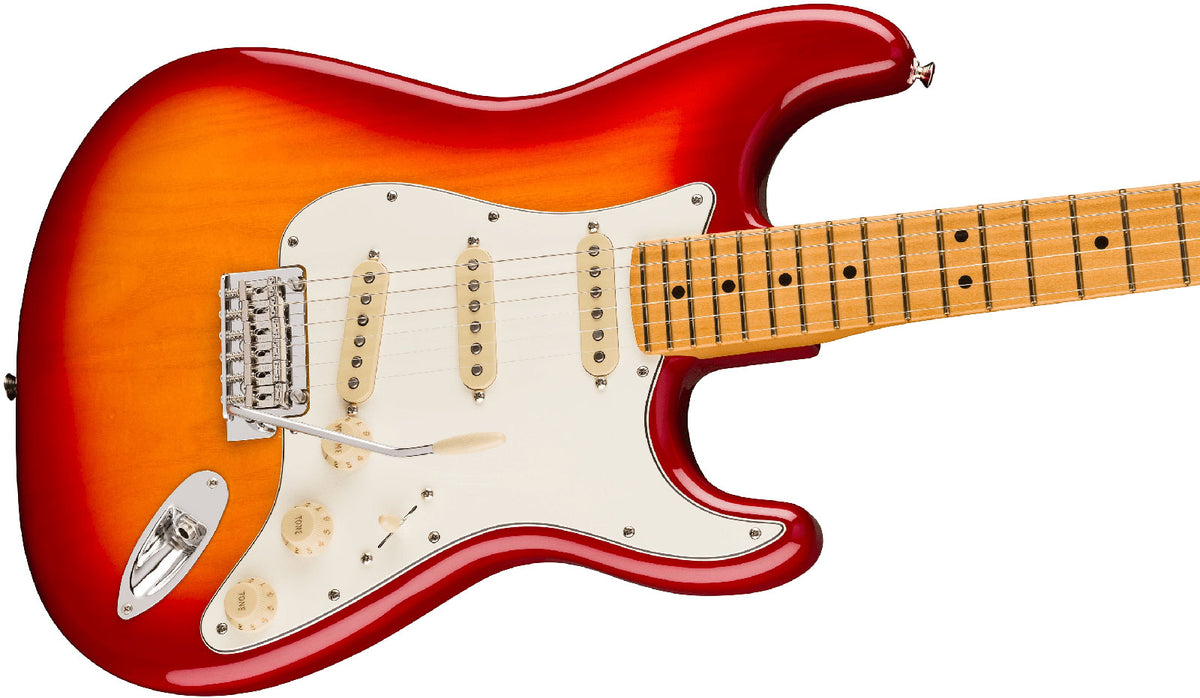 Stratocaster Player II MN Burst ciliegia invecchiato
