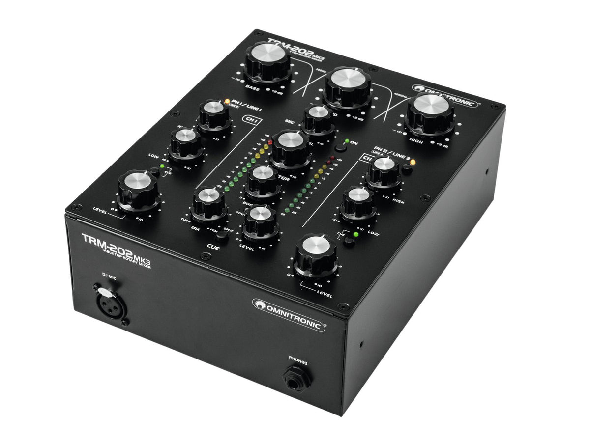 TRM-202MK3 - MIXER ROTATIVO A 2 CANALI