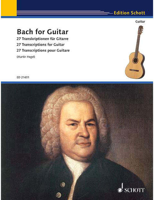 BACH J.S. - BACH FOR GUITAR - GUITARE