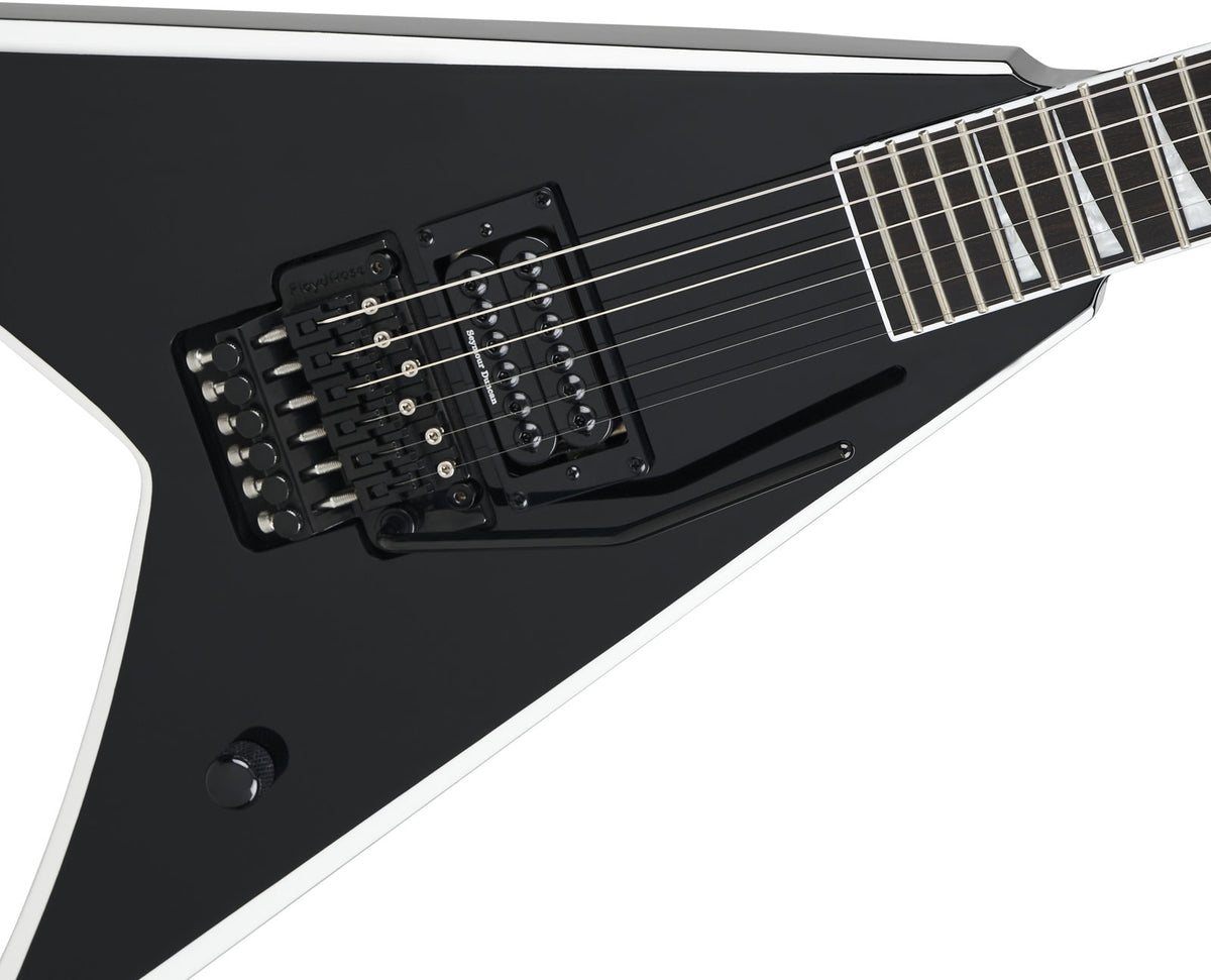 King V Signature Wes Borland Pro Series Nero Con Smussi Bianchi
