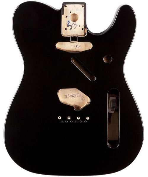 CLASSIC 60'S TELECASTER SS ALDER BODY VINTAGE BRIDGE MOUNT, BLACK