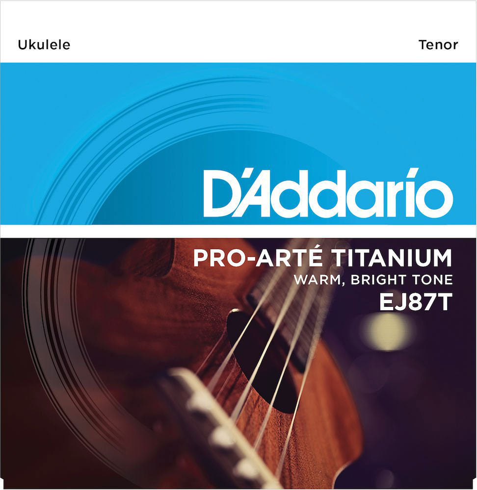 EJ87t Titanio Ukulele Corde Tenore