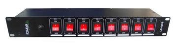 8-CH LIGHTING BOX SWITCH 19" RACK