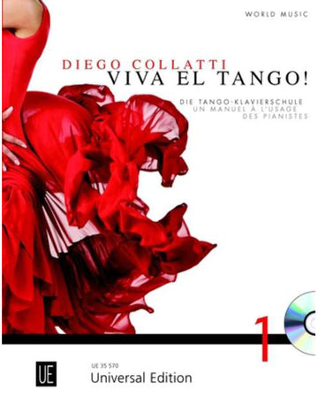 COLLATTI DIEGO - VIVA EL TANGO ! + CD - PIANO