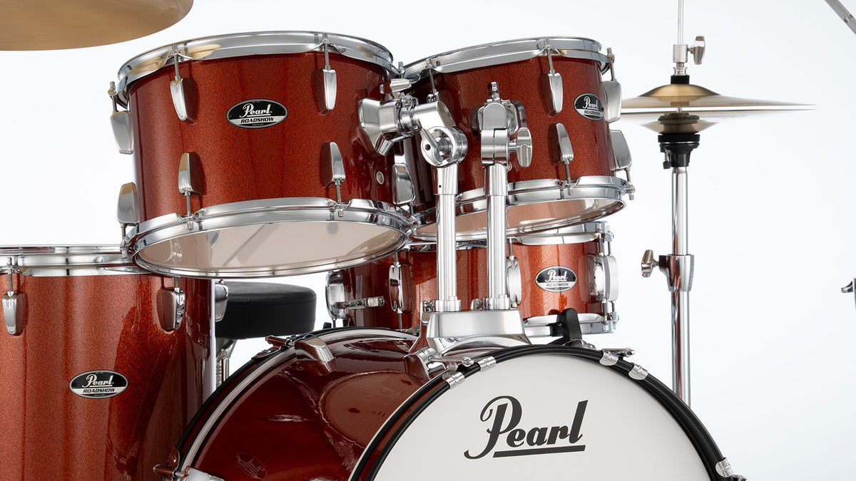 Roadshow+ rock 22 + B-50 + Pacchetto Sabian Solar Burnt Orange Sparkle