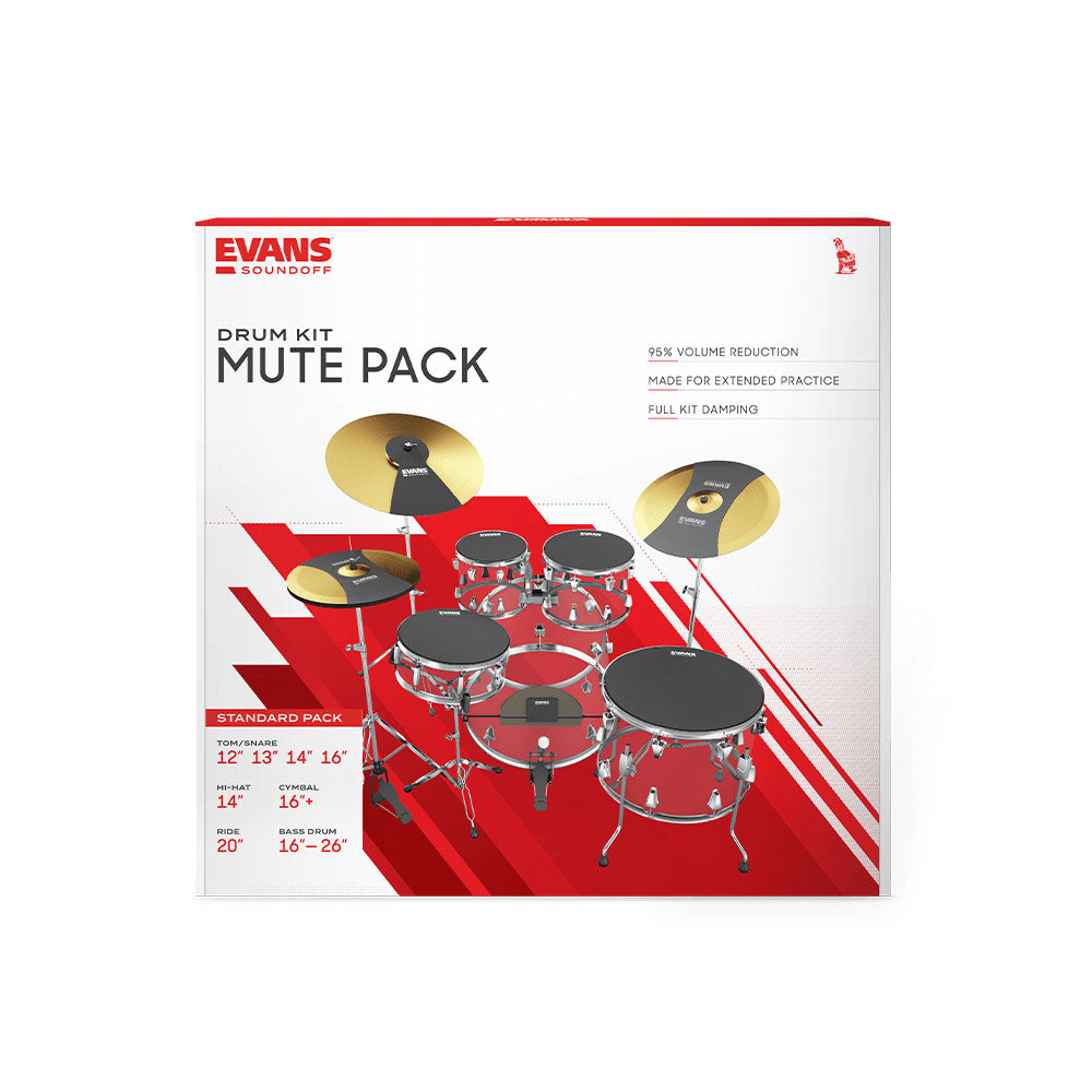 SOSETSTD - SOUND OFF BOX SORDINE SET STANDARD 12 13 14 - 16 / 22 GRAN CASSA + PIATTI
