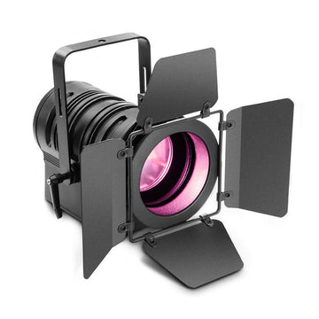 TS 60 W RGBW - SPOT PER TEATRO CON LENTE PIANETA CONVESSA E LED RGBW 60 W CONTENITORE NERO