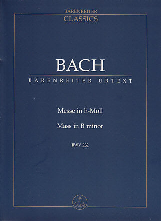 Bach J.S - Messa in Si minore BWV 232 - Partitura