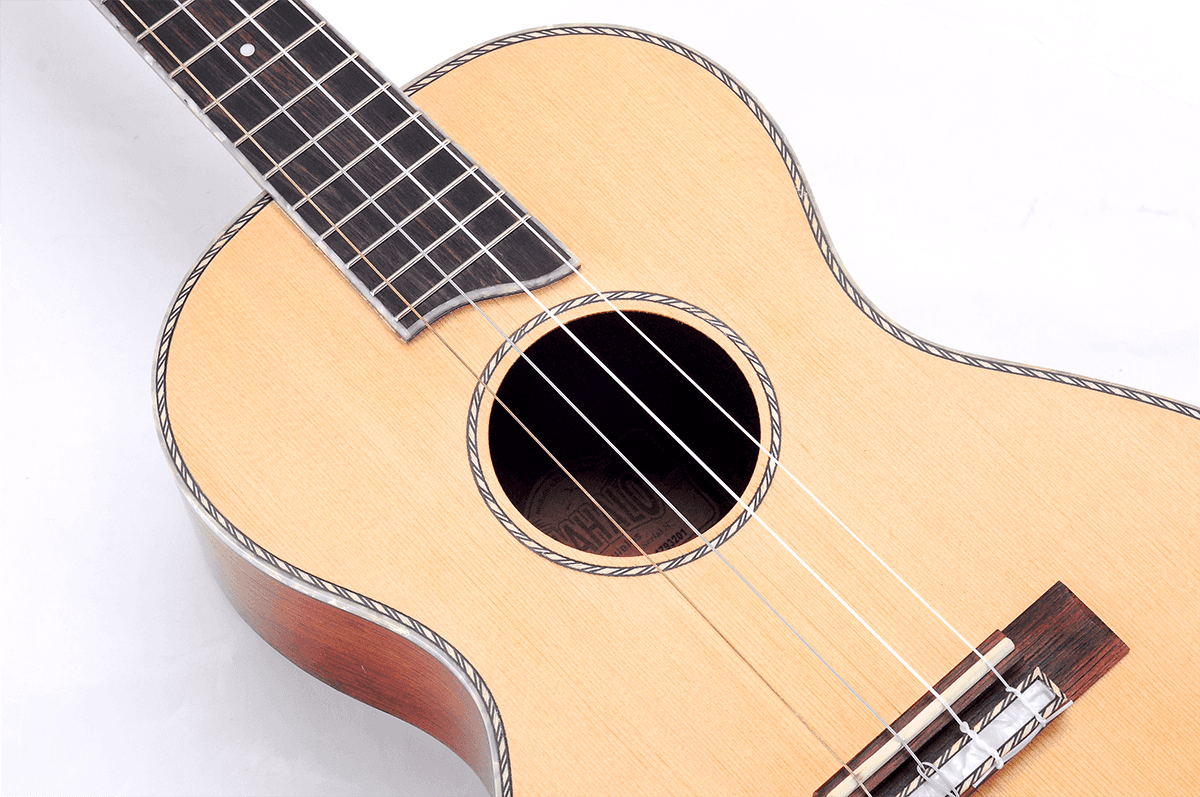 Baritono Elettrico Naturale Testa Perlata + Custodia