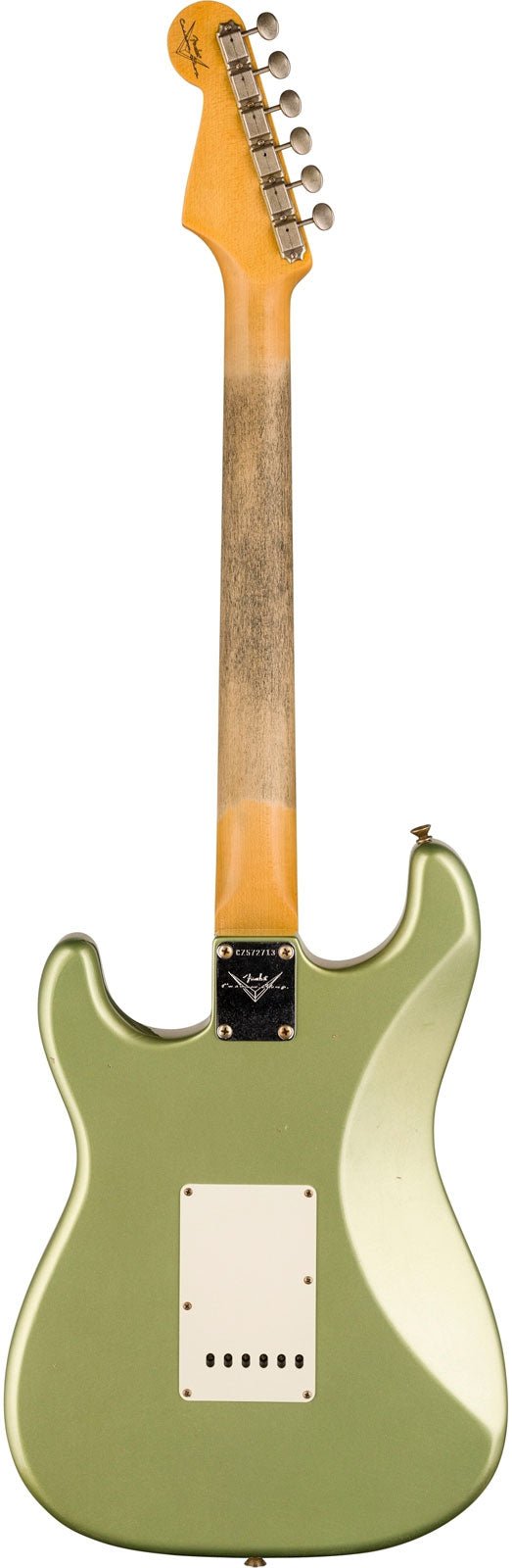 Stratocaster 59 Time Machine Rw Journeyman Relic Faded Aged Sage Green Metallic