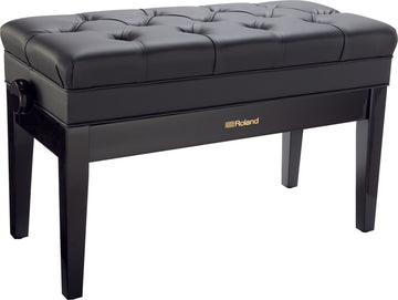 Panca doppia per tastiera RPB-D500 Nero lucido