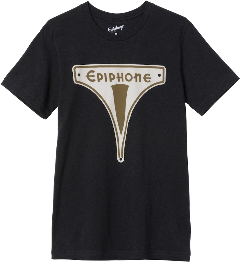 "L" T-shirt Lifestyle Vintage Badge nera