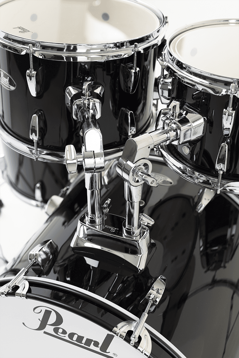 ROADSHOW FUSION 20 JET BLACK + SOLAR CYMBALS