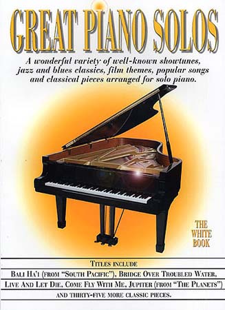 GREAT PIANO SOLOS - BLANC