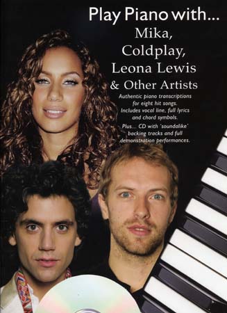 PLAY PIANO WITH MIKA COLDPLAY LEWIS... CD