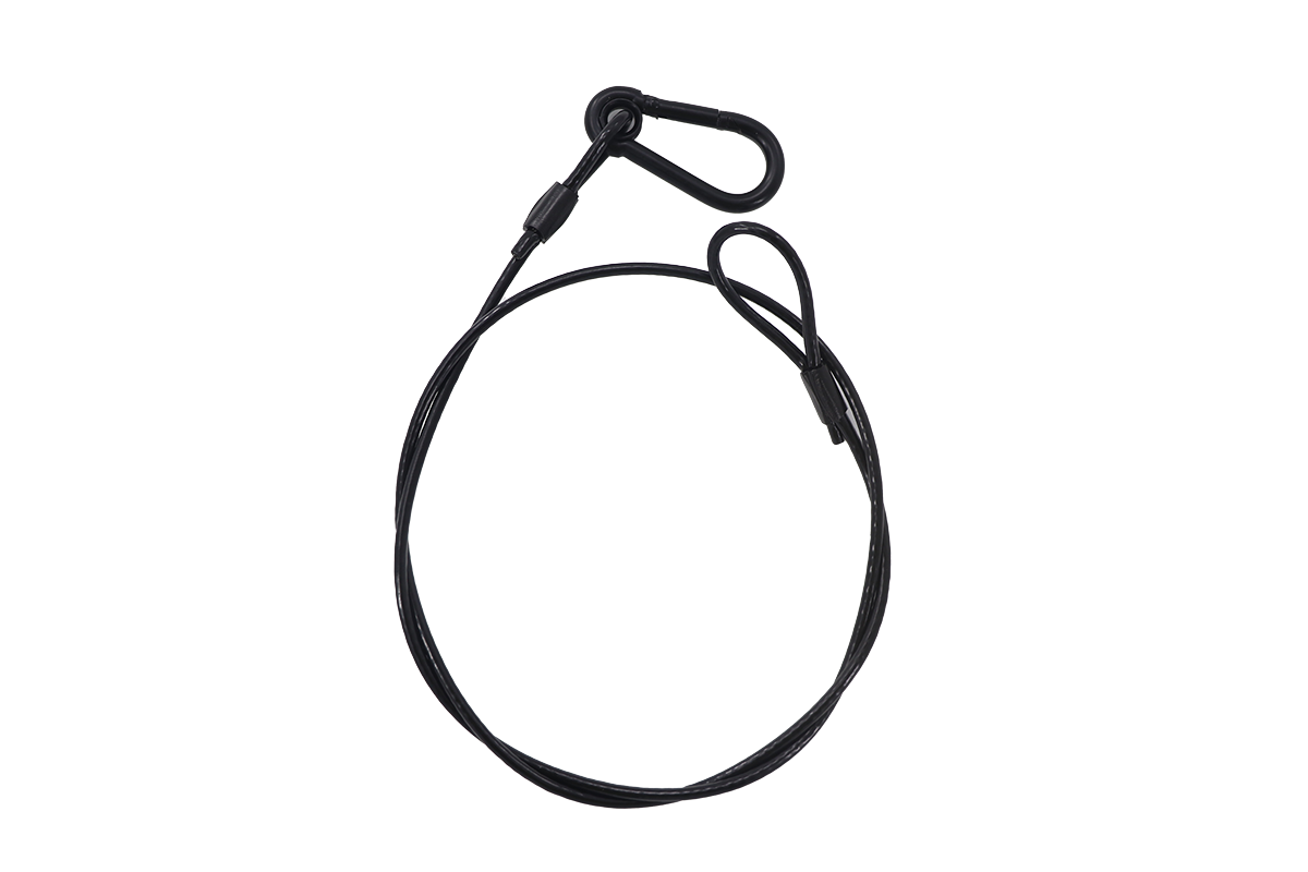 Fettuccia Di Sicurezza 3 mm 75 cm Nero