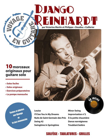 Reinhardt Django - Voyage En Guitare + CD - Guitar Tab