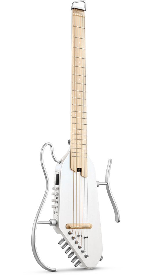 HUSH-I Pro Travel Guitar Bianco