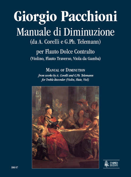 Pacchioni Giorgio - Manuale di diminuzione dalle opere di A. Corelli e G. PH. Telemann