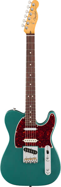 American Professional Classic Telecaster SSS RW Sherwood Green Metallic sbiadito