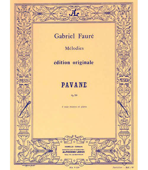 Faure Gabriel - Pavane Op.50 - Choeur & Piano