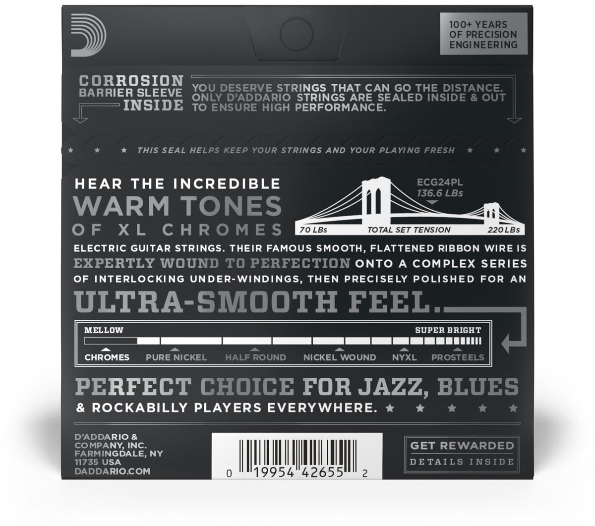 11-50 Jazz Light terza liscia XL Chromes
