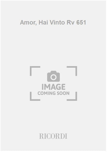Amor Hai Vinto Rv 651