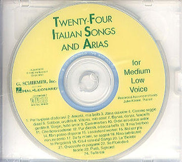 TWENTY-four Italian Songs And Arias Of The 17TH And 18TH Centuries M - Voce