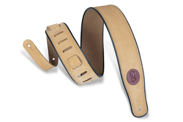 6.4 CM WITH BLACK BORDER WITH TAN LEATHER LEVY'S LOGO