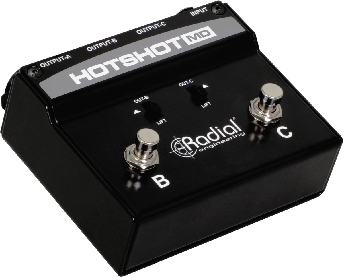 HOTSHOT-MD Commutatore microfonico con 3 uscite