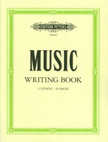 Quaderno di Musica 12 Pentagrammi