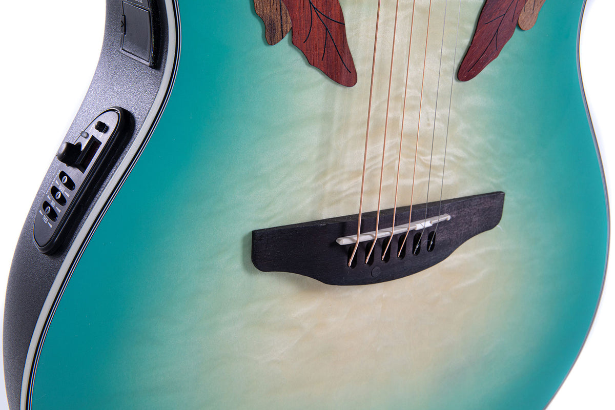 Chitarre Elettroacustiche Celebrity Elite Plus Mid Cutaway Mintburst