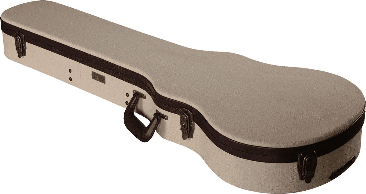 Custodia Les Paul Beige in Legno Deluxe - GW
