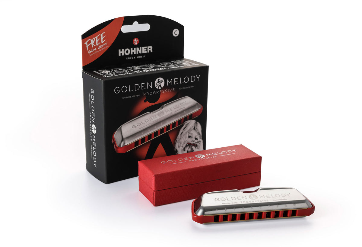 GOLDEN MELODY E/MI - 10 HOLES